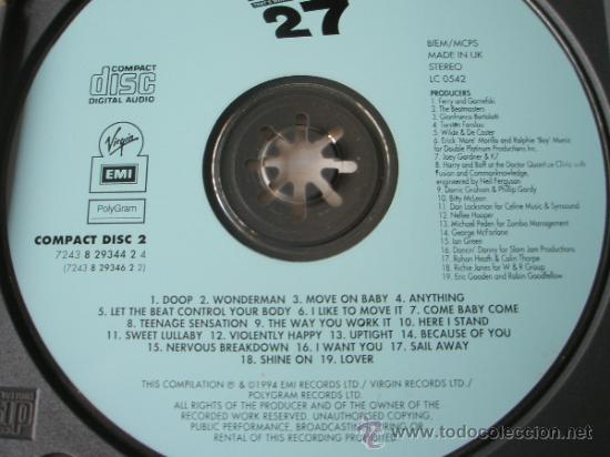 CDs de m&uacute;sica: CDs(2)-NOW 27-38 TEMAS-EMI-1994-. - Foto 4