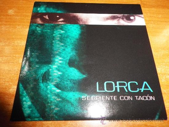 Music CDs: LORCA Serpiente con tacon CD SINGLE PROMOCIONAL 2004 CONTIENE 1 TEMA CIENCIAS NATURALES