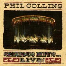 CDs de Música: PHIL COLLINS - SERIOUS HITS... LIVE - CD ALBUM - 15 TRACKS - VIRGIN 1990 + REGALO CD SINGLE