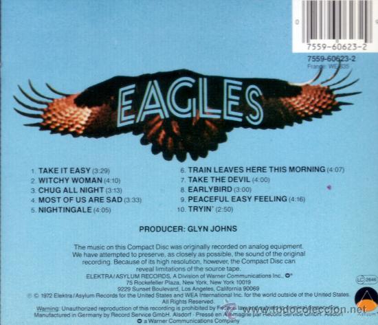 CDs de m&uacute;sica: EAGLES - EAGLES - compact disc.mirar portes antes de comprar - Foto 2