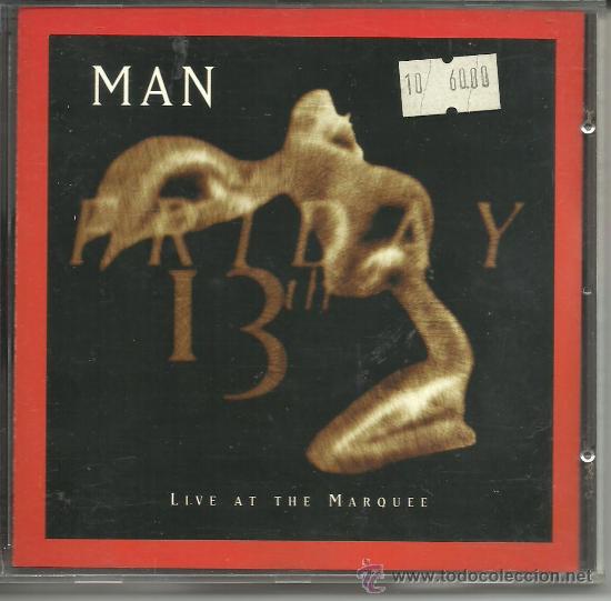 CDs de m&uacute;sica: MAN -  CD 13 TH. FRIDAY LIVE AT THE MARQUEE PROGRESIVO - Foto 1