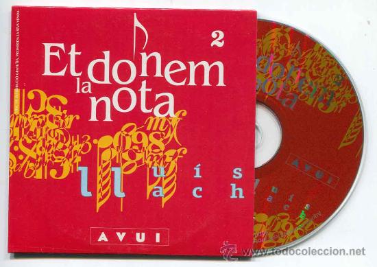 CDs de m&uacute;sica: CD&acute;S - CD - et donem la nota - 2 - LLUIS LLACH - Foto 1
