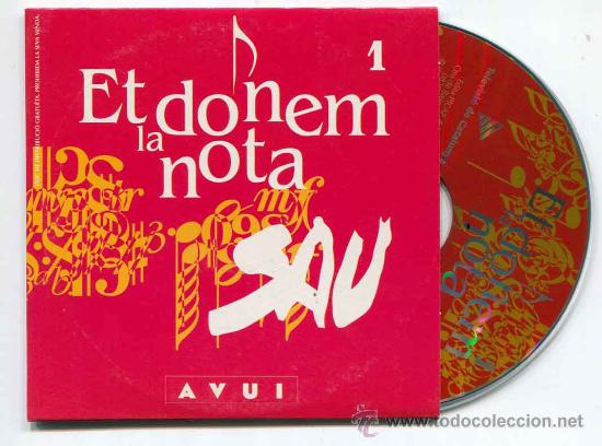 CDs de m&uacute;sica: CD&acute;S - CD - et donem la nota - 1 - SAU - Foto 1