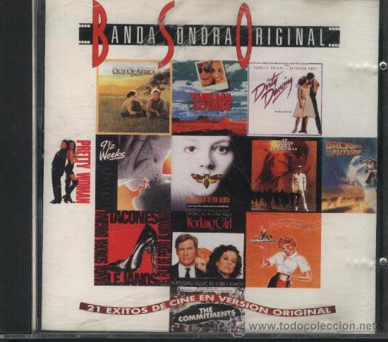 CDs de m&uacute;sica: BANDA SONORA ORIGINAL 21 EXITOS DE CINE EN VERSION ORIGINAL - Foto 1