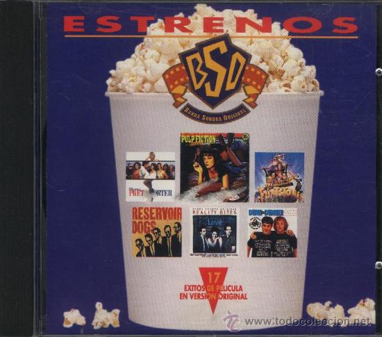 CDs de m&uacute;sica: ESTRENOS BANDA SONORA ORIGINAL BSO - Foto 1