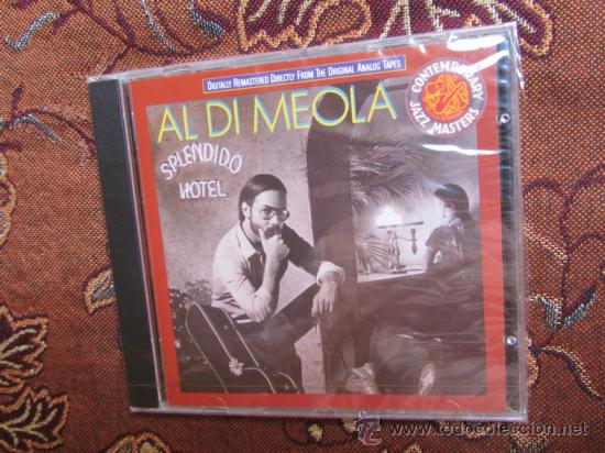 CD di Musica: CD DE AL DIMEOLA- TITULO SPLENDIDO HOTEL-ORIGINAL DEL 90- PLASTIFICADO DE FCA- &iexcl;&iexcl;NUEVO&iexcl;&iexcl;