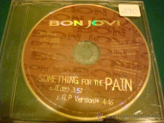 CDs de m&uacute;sica: BON JOVI- SOMETHING FOR THE PAIN-  CD PROMO (PEDIDO MINIMO 4&euro;) 175