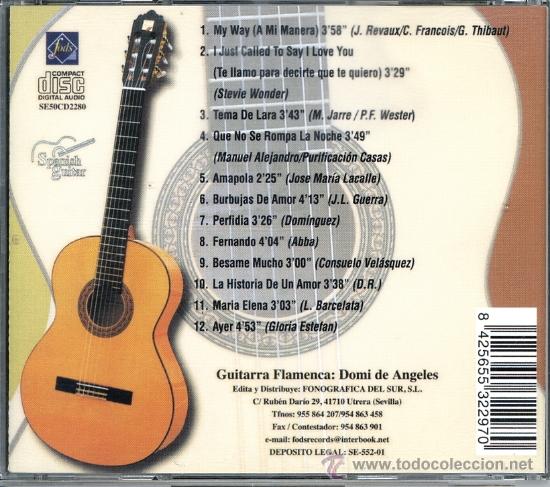 CDs de m&uacute;sica: CD LA GUITARRA ESPA&Ntilde;OLA - Foto 2