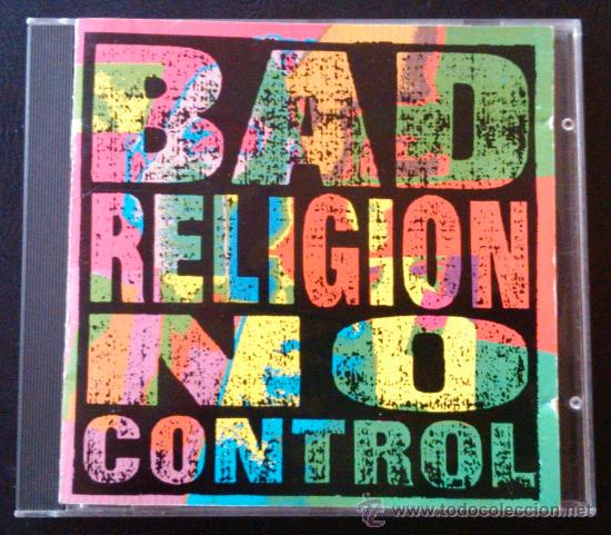 CDs de m&uacute;sica: BAD RELIGION, NO CONTROL - CD - Foto 1