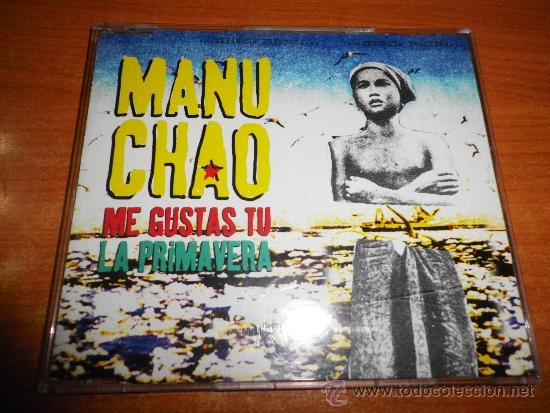 CDs de m&uacute;sica: MANU CHAO Me gustas tu CD SINGLE A&Ntilde;O 2001 PORTADA PLASTICO MANO NEGRA CONTIENE 3 TEMAS