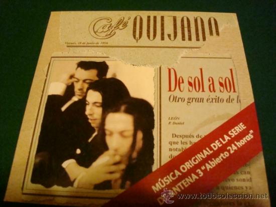 CD di Musica: CAFE QUIJANO- DE SOL A SOL- CD PROMO (PEDIDO MINIMO 4&euro;) 205