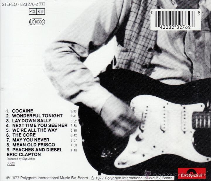 CDs de m&uacute;sica: ERIC CLAPTON - SLOWHAND - compact disc.mirar portes antes de comprar - Foto 2