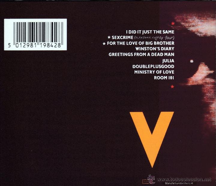 CDs de m&uacute;sica: EURYTHMICS - 1984 - compact disc.mirar portes antes de comprar - Foto 2