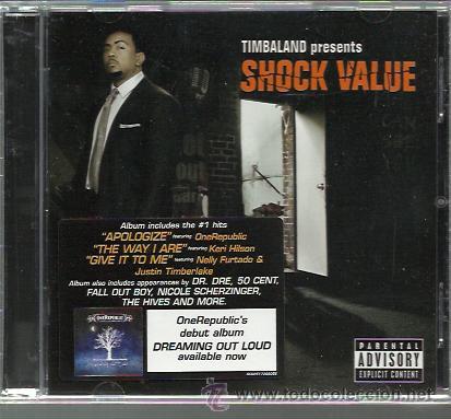 CDs de m&uacute;sica: TIMBALAND - SHOCK VALUE - CD INTERSCOPE 2007 NUEVO - Foto 1
