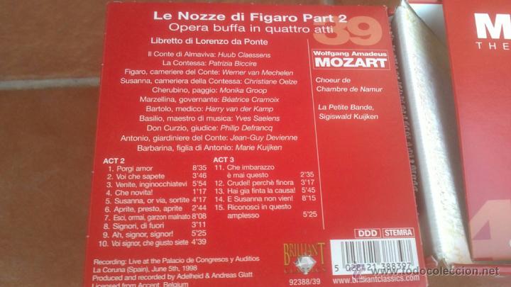 CDs de m&uacute;sica: MOZART THE MASTERWORKS BOX 40 CD - Foto 3