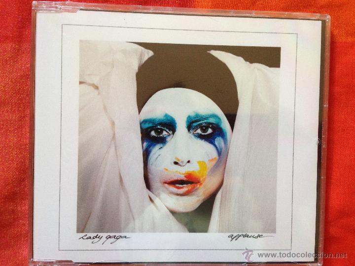 CDs de m&uacute;sica: CD SINGLE LADY GAGA APPLAUSE NUEVO - Foto 1