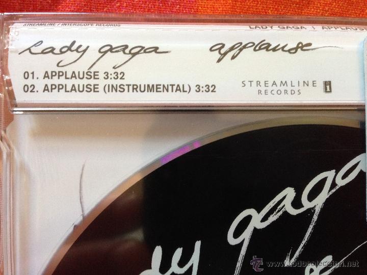 CDs de m&uacute;sica: CD SINGLE LADY GAGA APPLAUSE NUEVO - Foto 2