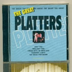 CDs de Música: PLATTERS - 2 CDS CON 20+14 TEMAS - COLECCION PRIVADA BUEN USO. Lote 39424048