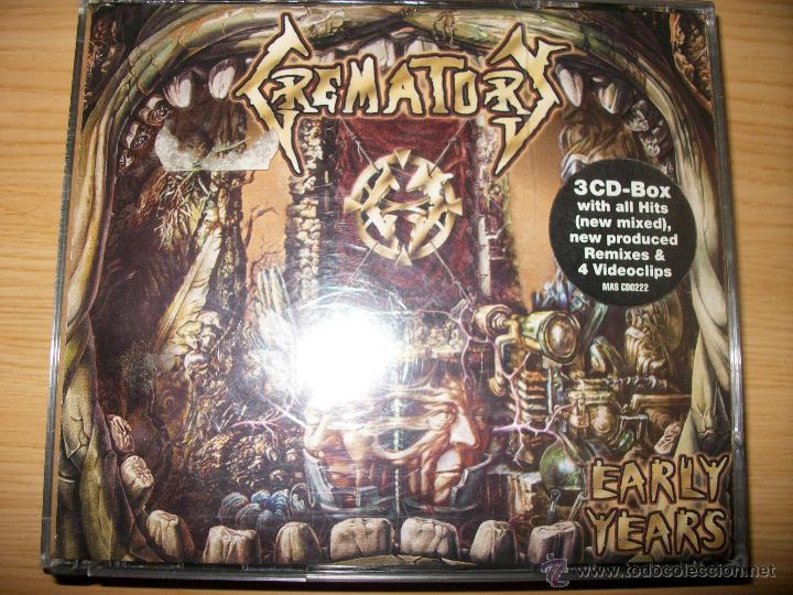CDs de m&uacute;sica: 3CD - Crematory - Early Years - 3CD Box - DOOM GOTHIC - Foto 1