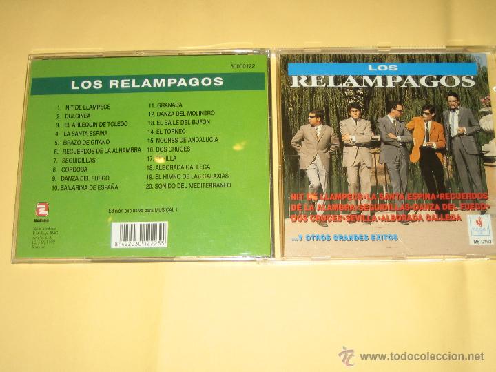 CDs de m&uacute;sica: LOS RELAMPAGOS - Foto 1