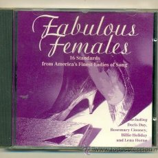 CDs de Música: FABULOUS FEMALES - 16 TEMAS DE MUJERES FABULOSAS - DORIS DAY BILLIE HOLIDAY LENA HORNE JUDY GARLAND. Lote 39471851