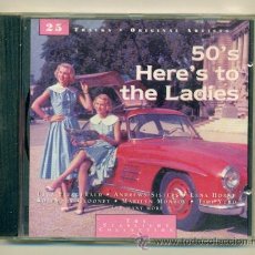 CDs de Música: 50'S HERE'S TO THE LADIES - 25 TEMAS DE MUSICA DE MUJERES AÑOS 50 - SARAH VAUGHAN. Lote 39471904