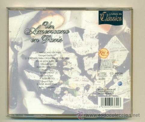 CDs de m&uacute;sica: AMERICANO EN PARIS - 5 TEMAS - Foto 2