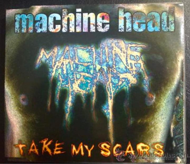 CDs de m&uacute;sica: MACHINE HEAD - TAKE MY SCARS - MAXI CD 2 T&Iacute;TULOS - Foto 1