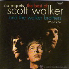 CDs de Música: SCOTT WALKER AND THE WALKER BROTHERS - NO REGRETS (THE BEST OF) - CD 18 TRACKS - FONTANA 1992
