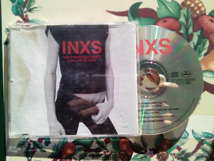 CDs de m&uacute;sica: INXS - THE STRANGEST PARTY - CD SINGLE 4 TRACKS - Foto 1