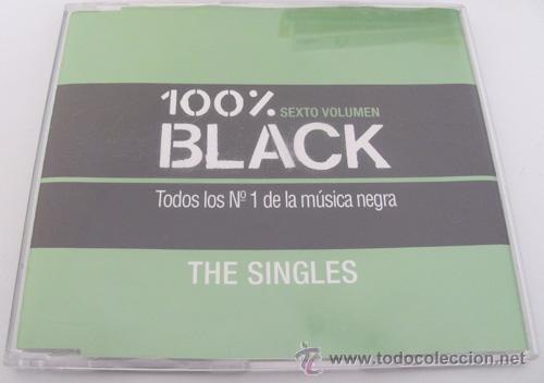 CDs de m&uacute;sica: 100% BLACK - SEXTO VOLUMEN - CDMAXI 5 TEMAS - Foto 1