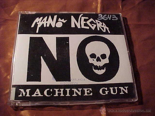 CDs de m&uacute;sica: MANO NEGRA. MACHINE GUN. CD PROMOCIONAL. IMPECABLE (#) - Foto 1