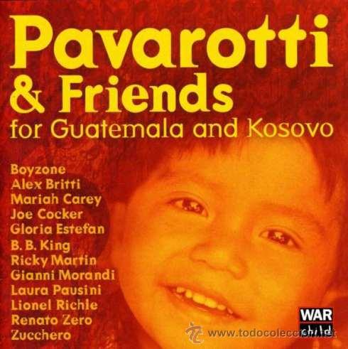 CD de M&uacute;sica: CD Luciano PAVAROTTI AND FRIENDS FOR GUATEMALA AND KOSOVO-PRECINTADO NUEVO