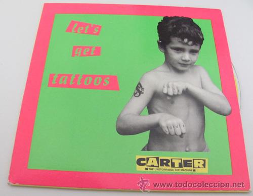 CDs de m&uacute;sica: CARTER - LETS GET TATTOOS - CDSINGLE - Foto 1