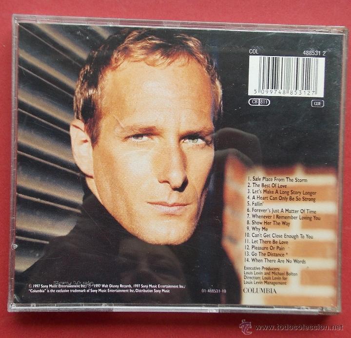 CDs de m&uacute;sica: MICHAEL BOLTON - ALL THAT MATTERS - CD 1997 - Foto 2