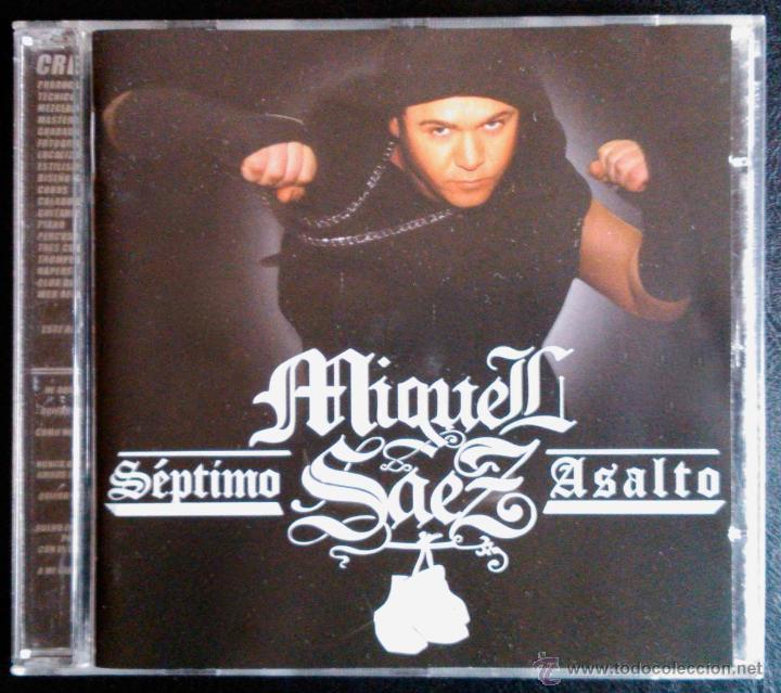 CDs de m&uacute;sica: MIGUEL S&Aacute;EZ, S&Eacute;PTIMO ASALTO - CD - Foto 1