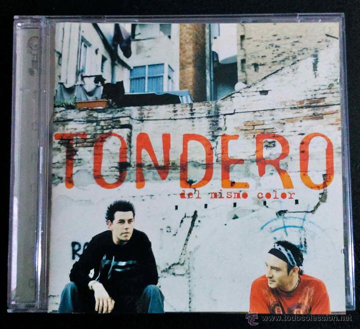 CDs de m&uacute;sica: TONDERO, DEL MISMO COLOR - CD - Foto 1