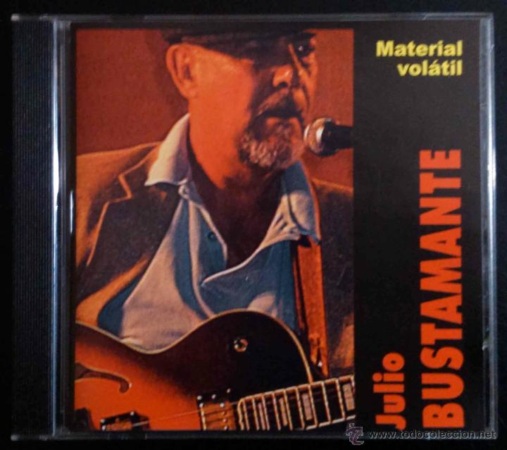 CDs de m&uacute;sica: JULIO BUSTAMANTE, MATERIAL VOL&Aacute;TIL - CD - Foto 1