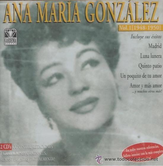 CDs de m&uacute;sica: CD ANA MAR&Iacute;A GONZ&Aacute;LEZ VOL.1 - Foto 1