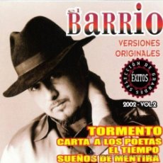 CDs de Música: CD - EL BARRIO - VERSIONES ORIGINALES - TORMENTO Y OTROS GRANDES ÉXITOS. Lote 39916135