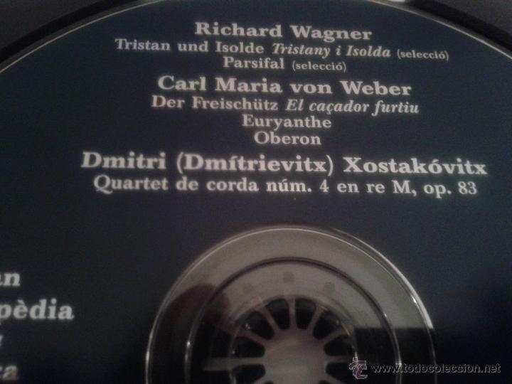 CDs de M&uacute;sica: CD GRAN ENCICLOPEDIA DE LA MUSICA CLASICA- 79 - WAGNER- WEBER - XOSTAKOVITX-