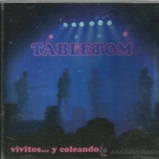 CDs de Música: CD TABLETOM : VIVITOS Y COLEANDO ( 15 TEMAS, DIRECTO ) 