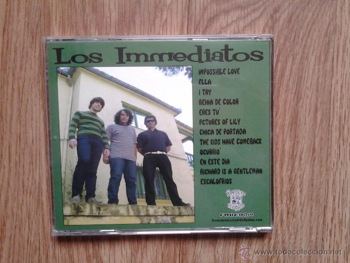 CDs de m&uacute;sica: LOS INMEDIATOS - &Iacute;DEM - CD 2004 - Foto 2