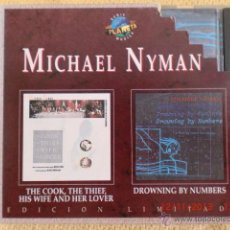 CDs de Música: MICHAEL NYMAN (DROWNING BY NUMBERS) THE COOK THE THIEF HIS WIFE HER LOVER - 1989CD. Lote 40018429