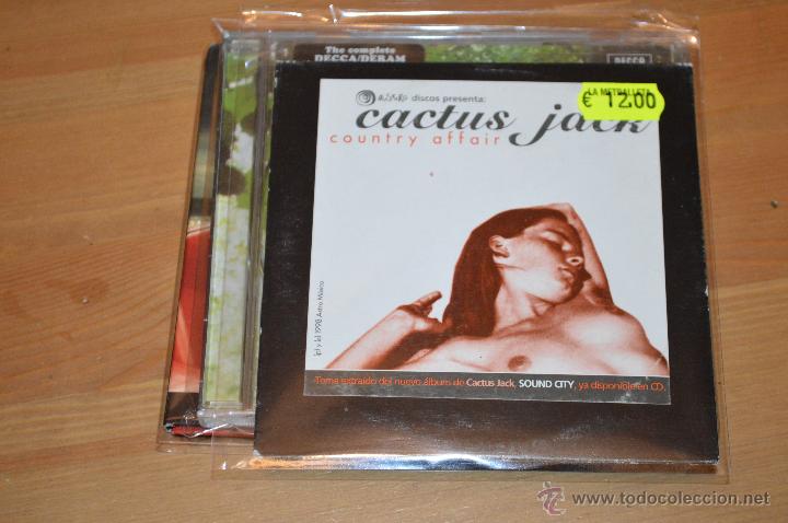 CDs de m&uacute;sica: CACTUS JACK - COUNTRY AFFAIR - CD - Foto 1
