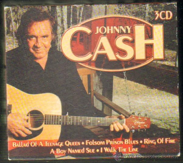 CDs de m&uacute;sica: JOHNNY CASH. 3 CD   CD-DOBLE-084 - Foto 1
