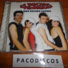 CDs de Música: LA DECADA PRODIGIOSA UNA DECADA LATINA CD ALBUM DEL AÑO 2003 RUBEN MARIA JOSE CARLOS MAYTE 4 TEMAS