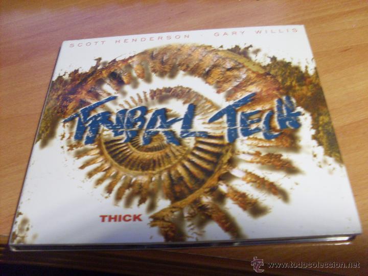 CDs de m&uacute;sica: TRIBAL TECH . SCOTT HENDERSON & GARY WILLIS (THICK) CD 9 TRACKS (CDIB15) - Foto 1
