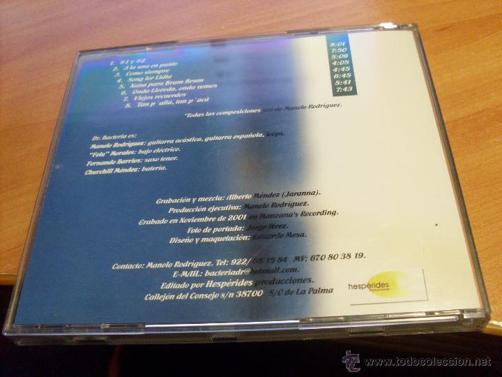 CDs de m&uacute;sica: DR. BACTERIA (FREAK) CD 8 TRACKS 2001 ESPA&Ntilde;A (CDIB15) - Foto 2