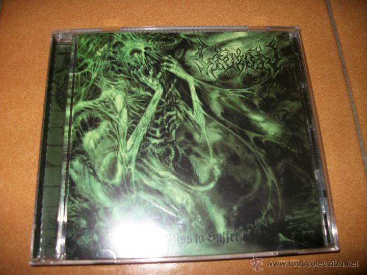 CDs de m&uacute;sica: CD THE LEGION - A BLISS TO SUFFER - LISTENABLE RECORDS - DEATH METAL -